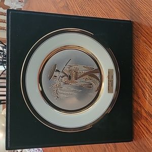 Limited Edition Chokin Art by Yoshinobu Hara Geisha Made in Japan